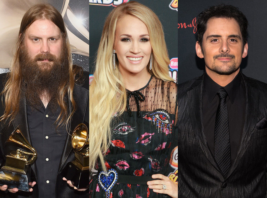 Chris Stapleton, Carrie Underwood, Brad Paisley